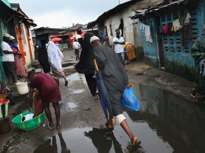 The widespread poverty in Liberia has made the spread of the disease far worse. With 84% of Liberians under the poverty line, most live in poor living conditions, lack consistent fresh water, and have poor sanitation. When there’s barely enough water to drink, most people don’t think about washing their hands.