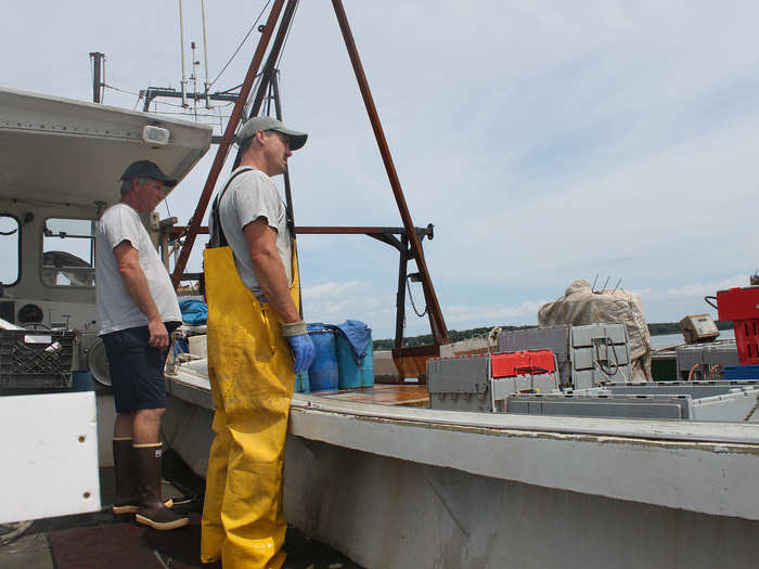 Typically, the abundance of lobster would make up for low prices. This isn