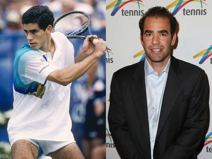 Pete Sampras, 43, won 14 Grand Slam singles titles (1988-2002).