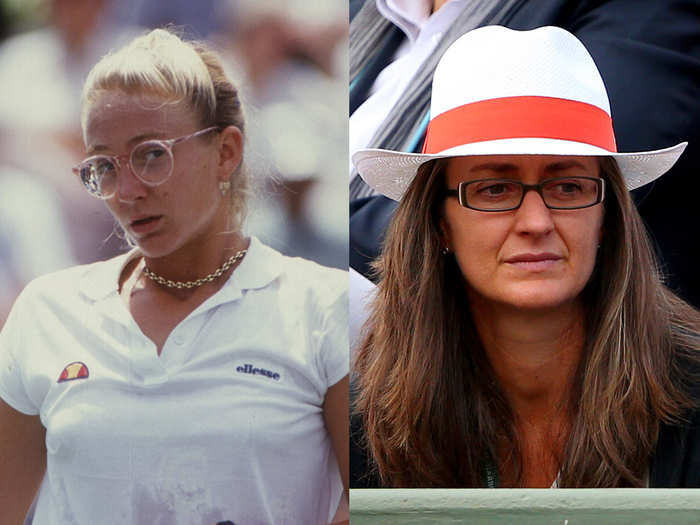 Mary Pierce, 39, has four Grand Slam titles, two in singles and two in doubles (1989-2005).