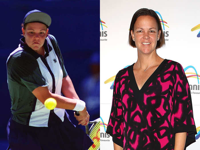 Lindsay Davenport, 38, has three different Grand Slam singles titles (1993-2011).