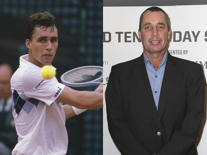 Czech-born Ivan Lendl, 54, won eight Grand Slam singles titles (1978-1994).