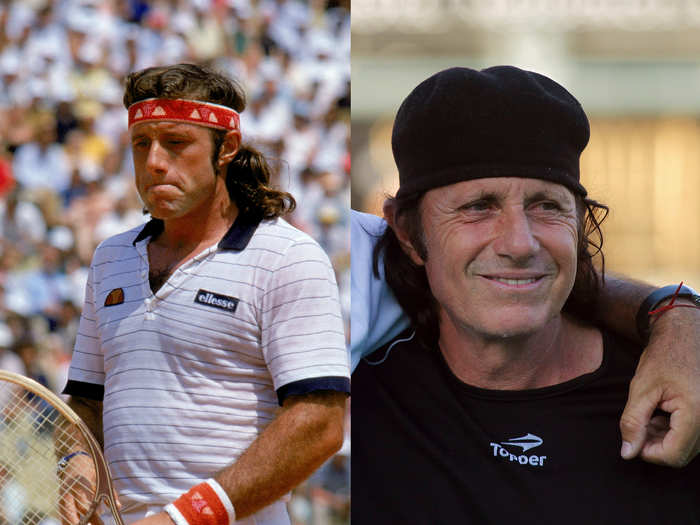 Guillermo Vilas, 62, of Argentina, was a clay-court specialist and won four Grand Slam titles (1969-1992).