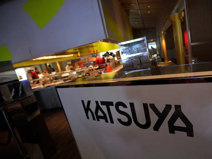 Master Sushi Chef Katsuya Uechi creates innovative sushi and robata plates in Katsuya.