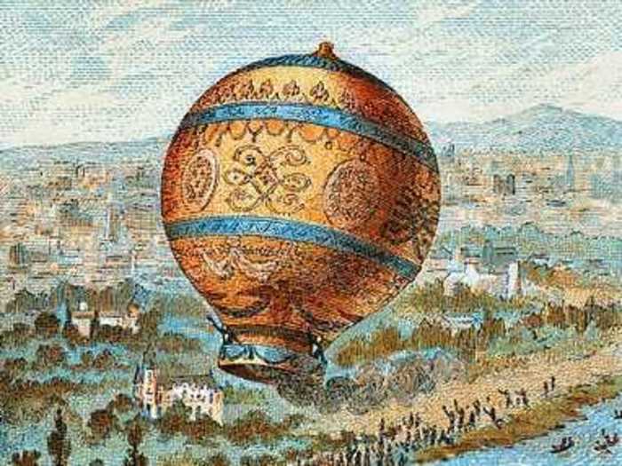 2. The first hot air balloonist died while crossing the English Channel.