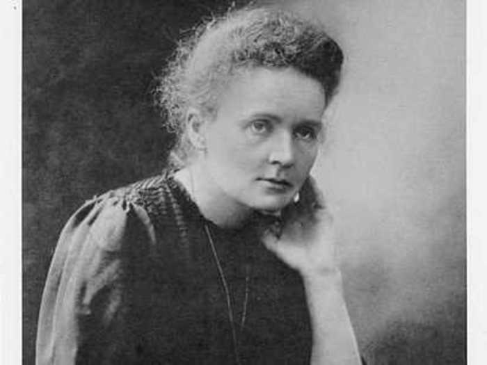 13. Marie Curie won two Nobel Prizes for physics and chemistry, but later died from exposure to radiation.