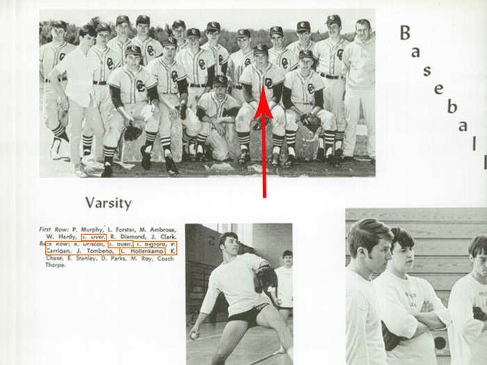 Ex-Barclays CEO Bob Diamond was on the varsity baseball team at Concord-Carlisle High School in Massachusetts.