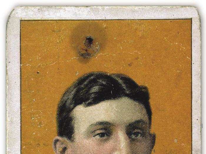 Honus Wagner cigarette card - $1.1 million