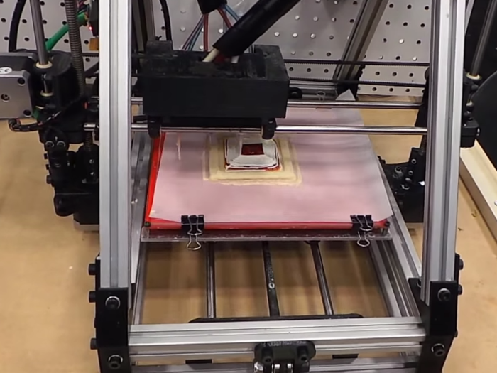 NASA built a machine that can print pizza.