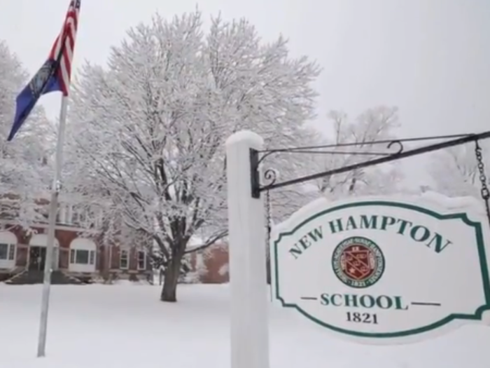 30 (TIE). New Hampton School