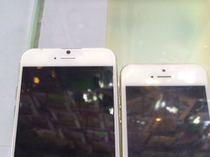 The iPhone 6 will probably have a larger screen.