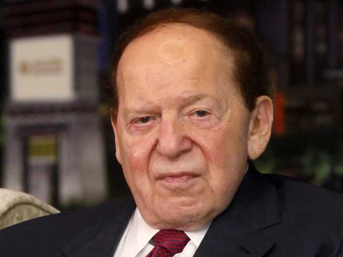 4. Sheldon Adelson