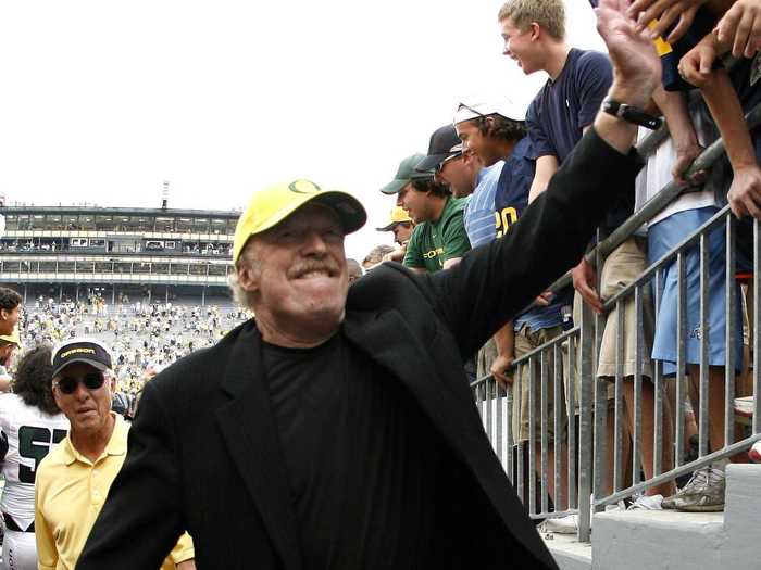 Phil Knight got his MBA in 1962 and went on to found Nike, which brought in $24 billion in revenue last year. Knight is worth an estimated $19 billion.