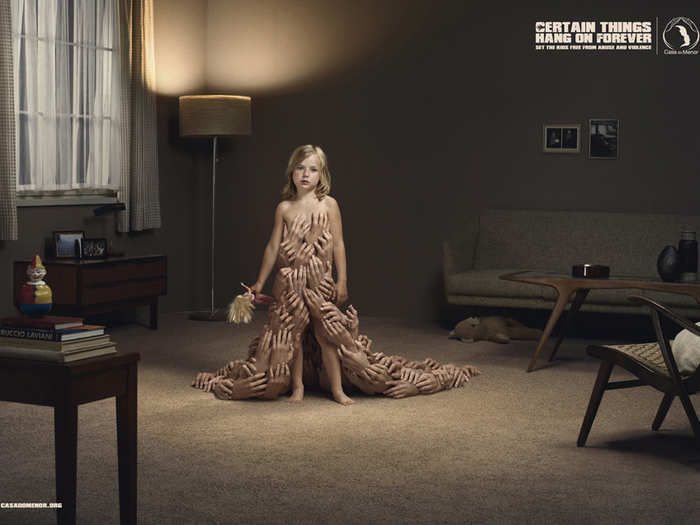 Casa Do Menor makes the consequences of child abuse horrifyingly clear. "Hands." (Spain, 2009)