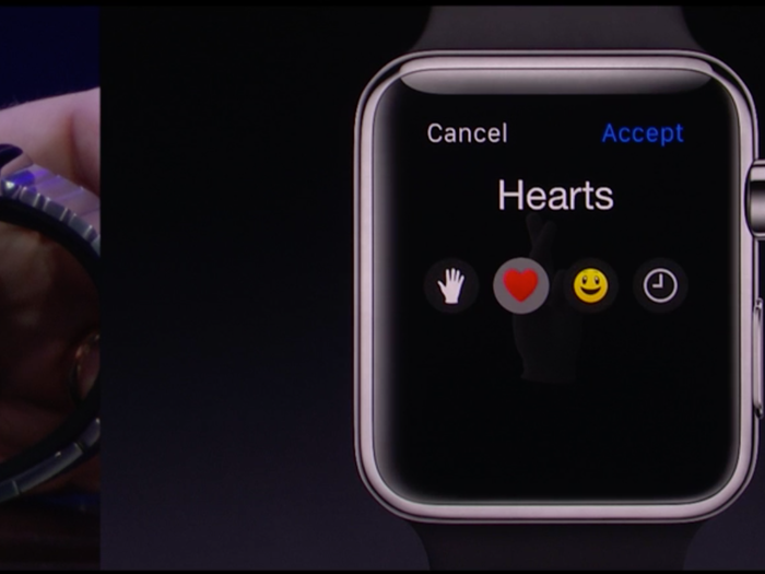 Apple Watch has custom emoji.