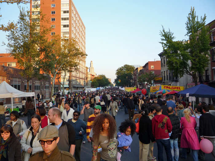 Shop at one of New York City’s largest street fairs, the Atlantic Antic. It takes place on September 28th and runs through Brooklyn Heights, Cobble Hill, and Boerum Hill.