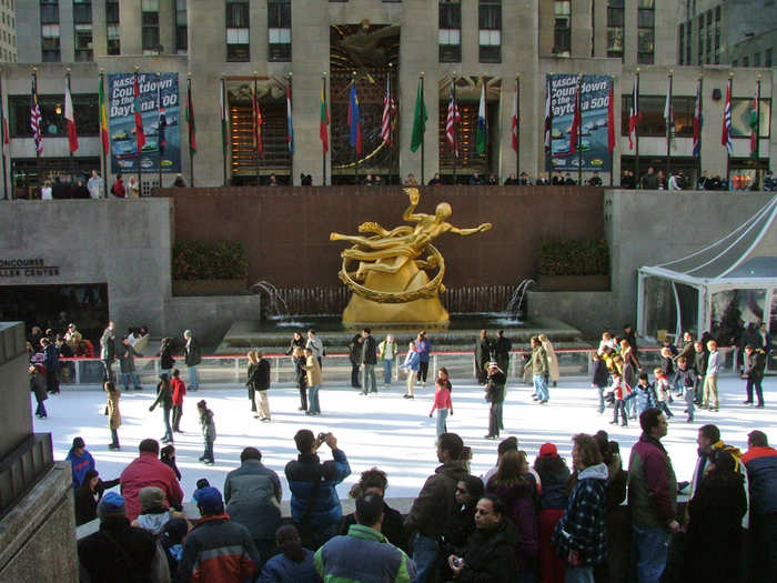 Beat the holiday season crowds and ice skate at the rink at Rockefeller Center, which officially opens in mid October.