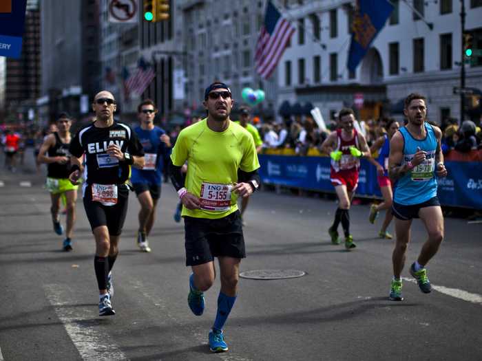 Cheer on the runners at the New York City Marathon, which takes place on November 2nd this year. The race starts in Staten Island, and goes through Brooklyn, Queens, and the Bronx before ending in Central Park.