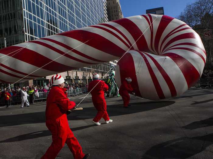 See the enormous floats drift by at this year