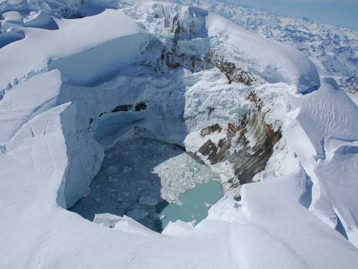 Mount Spurr, the highest volcano in the Alaskan Aleutian arc, last erupted in 1992, depositing ash over the city of Anchorage.