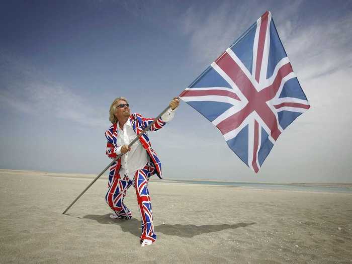 The London native poses on one of the islands that