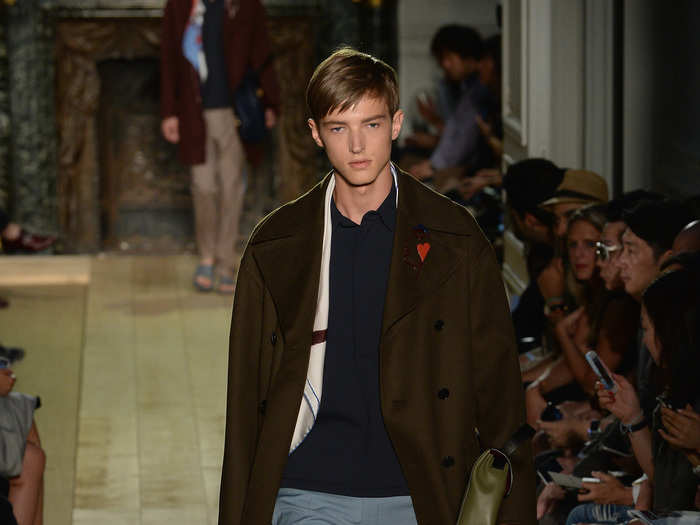 Valentino nailed the menswear look for its Fall 2014 Collection in Paris.