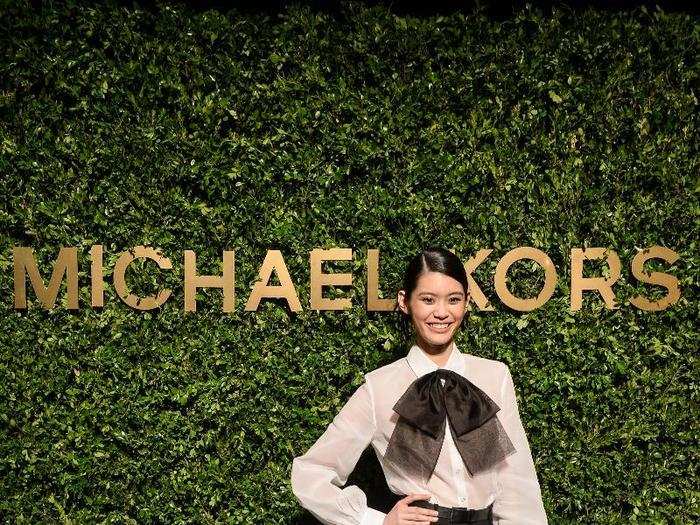 Chinese model Ming Xi looked great at a Michael Kors event in Shanghai.