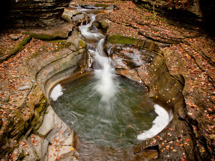 12. Watkins Glen State Park is the most famous park in the gorgeous Finger Lakes region of New York.