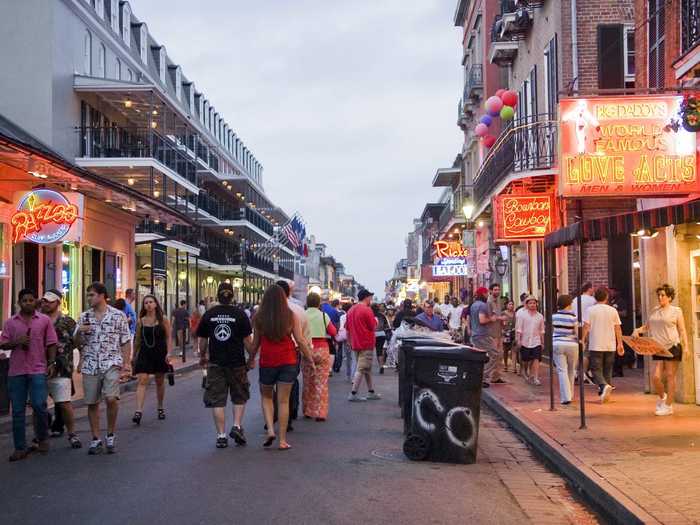 7. Located in the heart of New Orleans