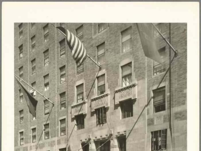 Hotel Piccadilly was constructed in 1928 on West 45th Street. In 1982 it was replaced by a newer hotel, the Marriott Marquis.