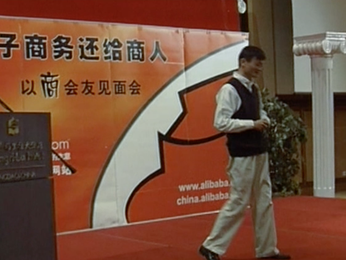 Alibaba went on a roadshow, convincing business owners all over China to start using the Internet.