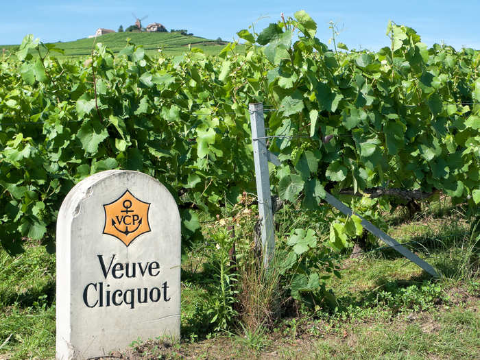 Taste Champagne in the Champagne region.