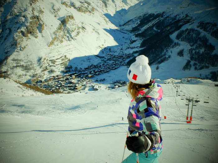 Ski the slopes of Val d’Isère or Courchevel.