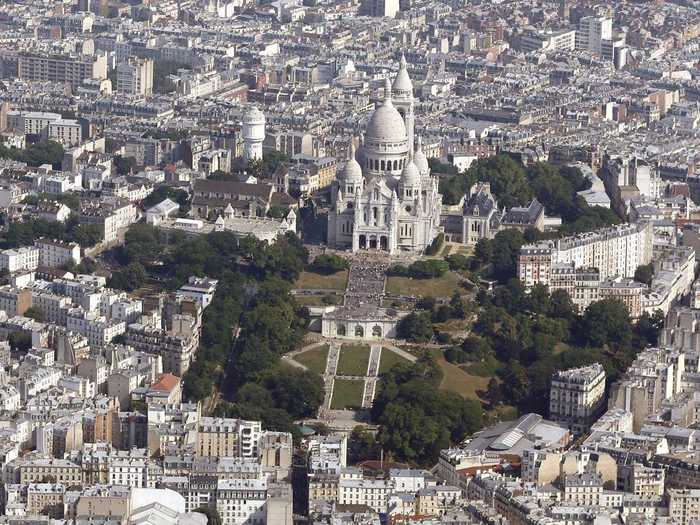 Climb up to the Sacre-Coeur cathedral in Montmartre and admire the incredible views of Paris.