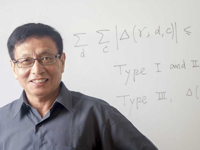 Yitang Zhang is a University of New Hampshire mathematician who uncovered a new fundamental property of prime numbers.