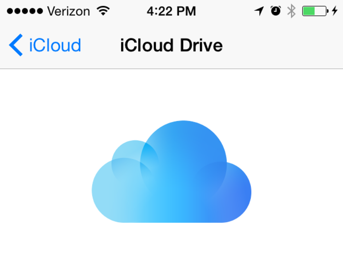 iOS 8 also introduces iCloud Drive, which will finally store all of your photos in the cloud so they don