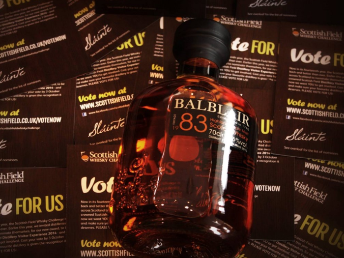 Balblair Highland Single Malt Scotch Whisky 1983 Vintage