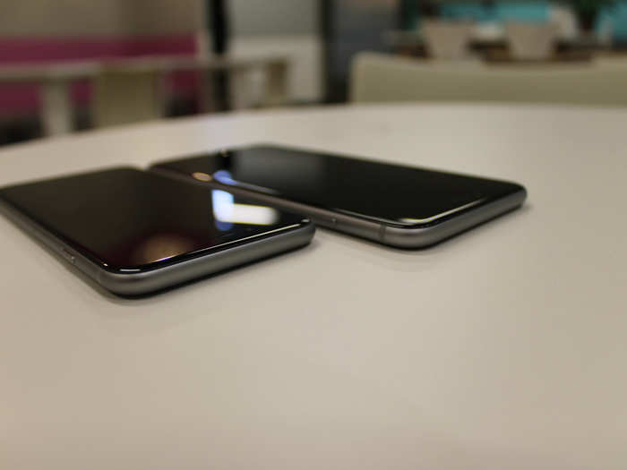 The iPhone 6 Plus is slightly thicker than the iPhone 6.