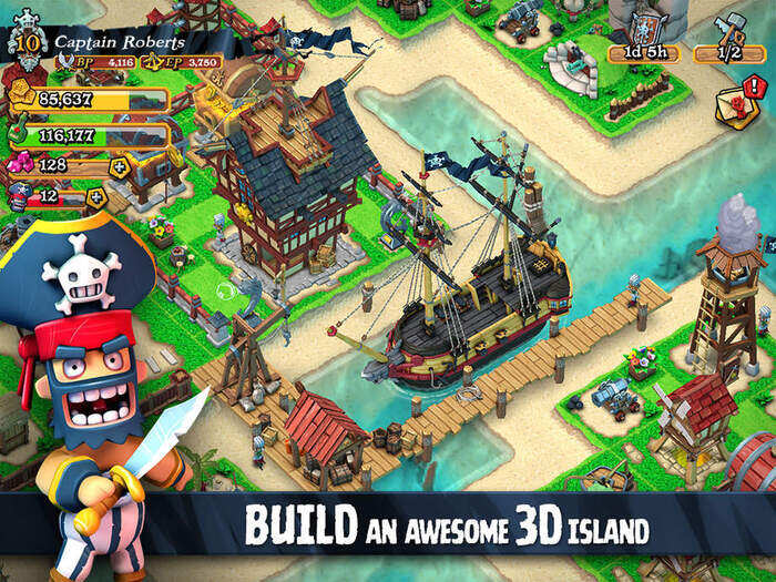 "Plunder Pirates" is a fun way to show off how the iPhone 6 can make 3D environments pop with detail.