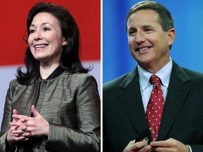 49. Safra Catz and Mark Hurd, Oracle