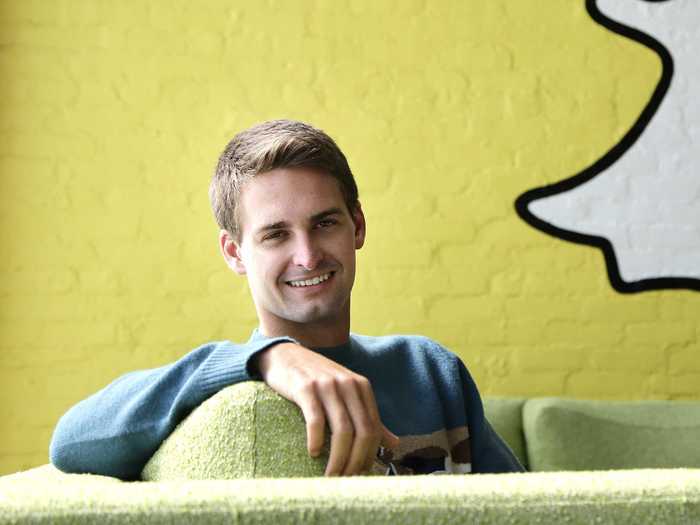 13. Evan Spiegel, Snapchat