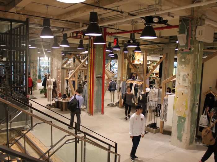 At first glance, the store looks like any other Urban Outfitters, just a lot bigger.