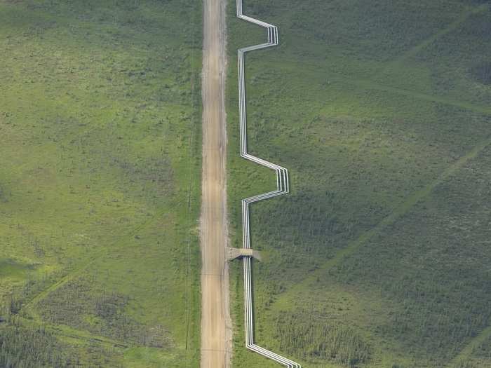 While less invasive then open-pit mining, SAGD methods require large and long pipelines to funnel the bitumen to the refineries.