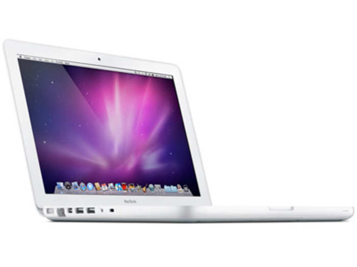 White MacBook