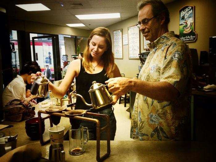 HAWAII: Beach Bum Café brews its coffee one cup at a time, which the owners say produces the best quality cup of joe possible. There are several locations in Honolulu.