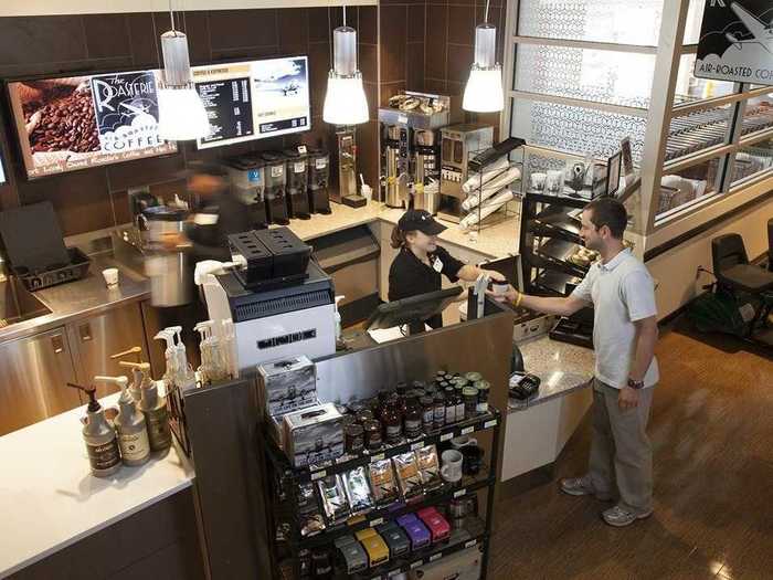 KANSAS: The Roasterie, with locations in Leawood, Kansas, and Kansas City, Missouri, is the home base of barista Simeon Bricker, who won the 2014 U.S. Latte Art Championship.