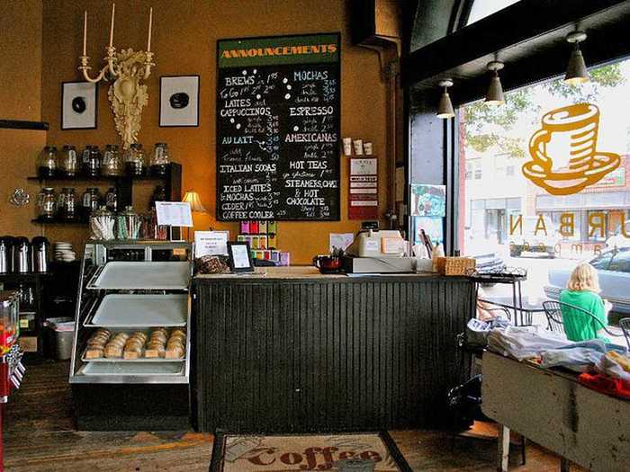 NORTH DAKOTA: Grab a just-right drip coffee, a warm pastry, and have a seat at Urban Stampede, a coffee shop and specialty grocery store in Grand Forks.