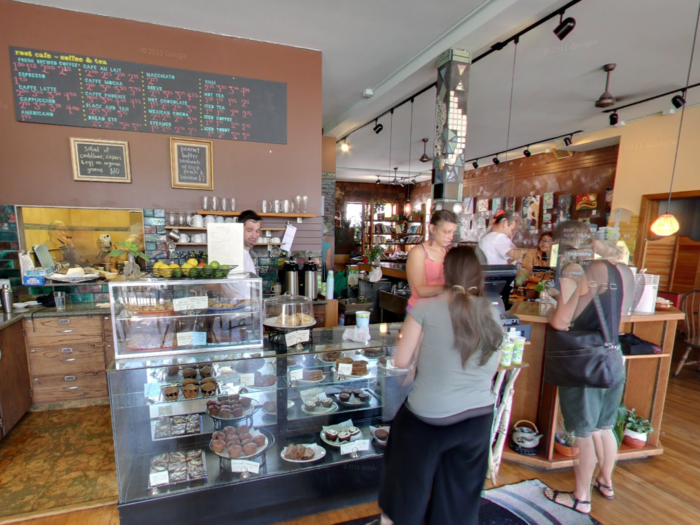 OHIO: As the name implies, The Root operates on a philosophy that coffee should come straight from the source. The Lakewood shop serves ethically traded, organic coffee and appetizing vegan and nonvegan dishes.