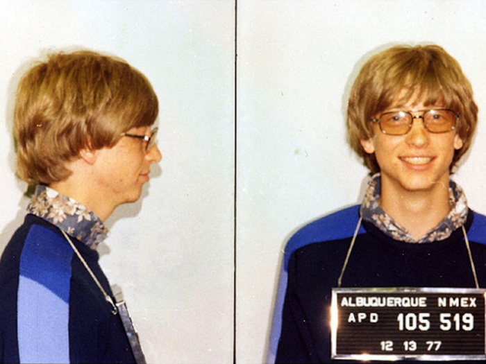 Paul Allen had to bail him out of jail after one such incident in 1977. The Porsche 911 was auctioned off for $80,000 in 2012.