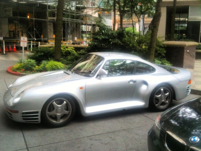 When he bought his Porsche 959 in the late 